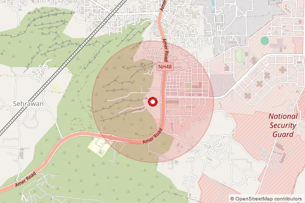 Map showing approximate area covered by Pincode 122052 — Imt Manesar So, Gurugram
