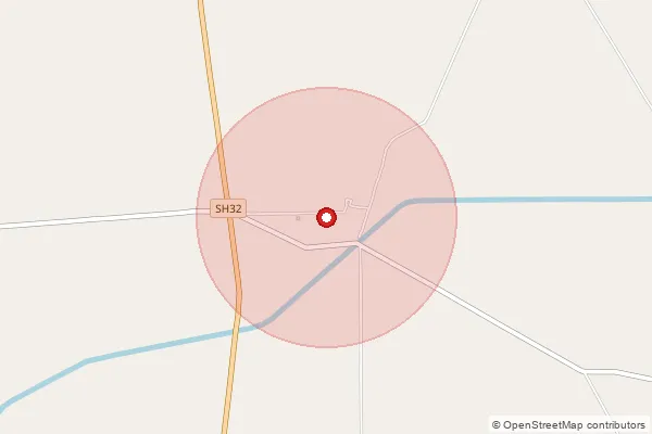 Map showing approximate area covered by Pincode 125103 — Goriwala So, Sirsa