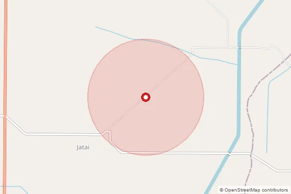 Map showing approximate area covered by Pincode 127041 — Siwana Bo, Bhiwani