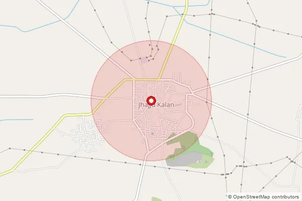 Map showing approximate area covered by Pincode 127310 — Pichopa Kalan Bo, Charki Dadri