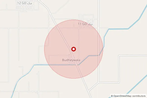 Map showing approximate area covered by Pincode 140001 — Ropar Ho, Rupnagar