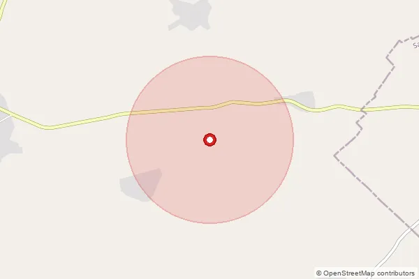 Map showing approximate area covered by Pincode 141109 — Bhaini Baringa Bo, Ludhiana