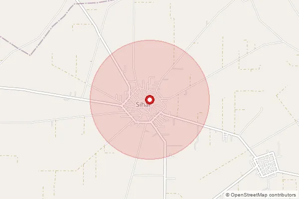 Map showing approximate area covered by Pincode 141117 — Karamsar Bo, Ludhiana