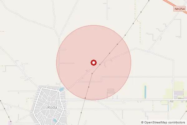 Map showing approximate area covered by Pincode 141413 — Dhamote So, Ludhiana