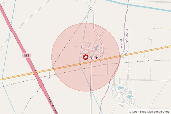 Map showing approximate area covered by Pincode 142022 — Dev Nagar Bo, Ludhiana