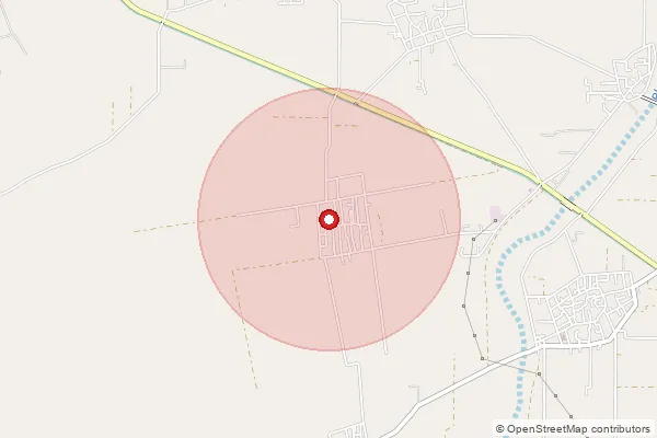 Map showing approximate area covered by Pincode 144104 — Daroli Kalan So, Jalandhar