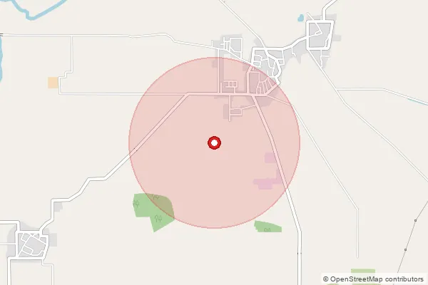 Map showing approximate area covered by Pincode 144403 — Barn Bo, Kapurthala