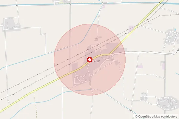 Map showing approximate area covered by Pincode 144417 — Phambra Bo, Shahid Bhagat Singh Nagar