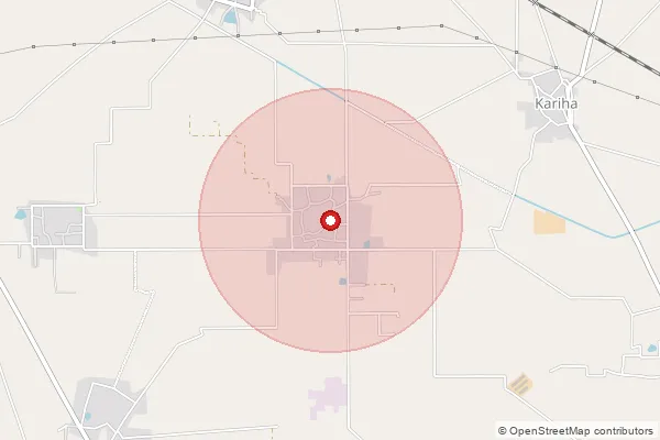 Map showing approximate area covered by Pincode 144513 — Kamam Bo, Shahid Bhagat Singh Nagar