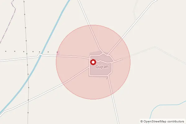 Map showing approximate area covered by Pincode 148035 — Sulargharat Bo, Sangrur