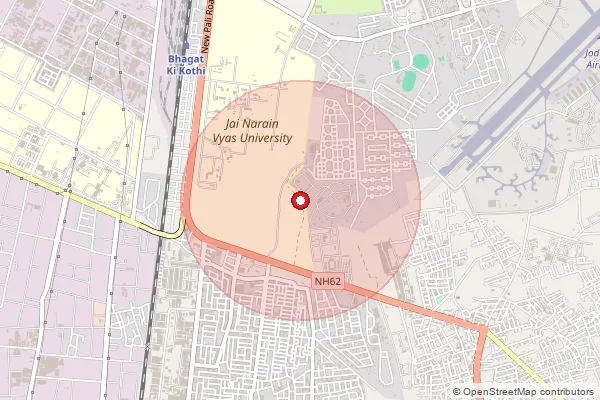 Map showing approximate area covered by Pincode 148103 — Shaina So, Barnala