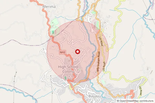 Map showing approximate area covered by Pincode 160001 — Vidhansadan So, Chandigarh