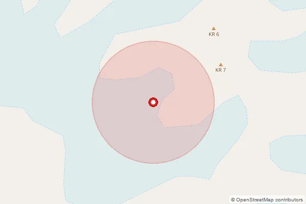 Map showing approximate area covered by Pincode 172117 — Gulling Bo, Lahul And Spiti