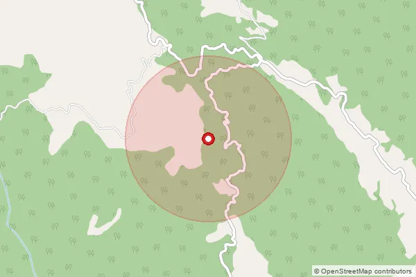 Map showing approximate area covered by Pincode 174002 — Bassi Kehloor So, Bilaspur