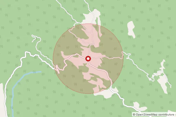 Map showing approximate area covered by Pincode 174320 — Talmehra So, Una