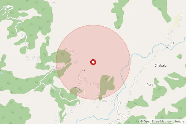 Map showing approximate area covered by Pincode 176313 — Awan Bo, Chamba