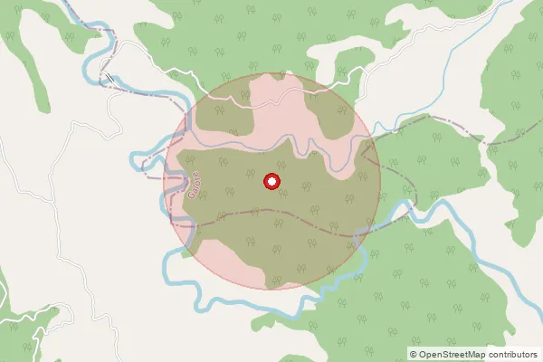 Map showing approximate area covered by Pincode 177026 — Balh Uttap Bo, Hamirpur