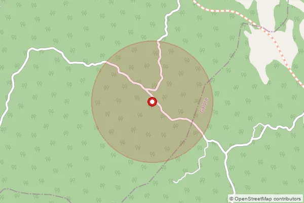 Map showing approximate area covered by Pincode 177040 — Badehra Bo, Hamirpur