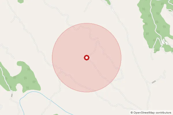 Map showing approximate area covered by Pincode 177118 — Bahanwin So, Hamirpur
