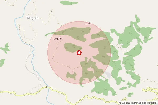పిన్‌కోడ్ 185133 — Fatehpur Branch Office, Rajouri ద్వారా కవర్ చేయబడిన సుమారు ప్రాంతాన్ని చూపే మ్యాప్