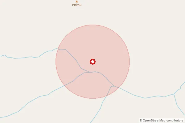 Map showing approximate area covered by Pincode 194302 — Padum S.O, Kargil
