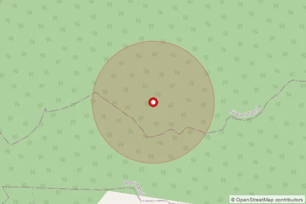 Map showing approximate area covered by Pincode 201307 — Sarfabad Bo, Gautam Buddha Nagar