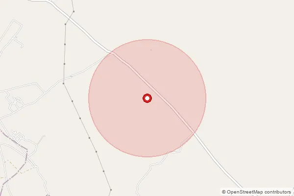 Map showing approximate area covered by Pincode 203409 — Birouli Bo, Bulandshahr