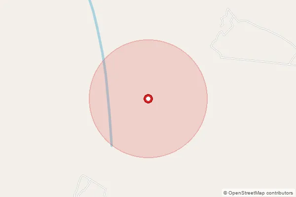 Map showing approximate area covered by Pincode 205301 — Mudai Bo, Mainpuri