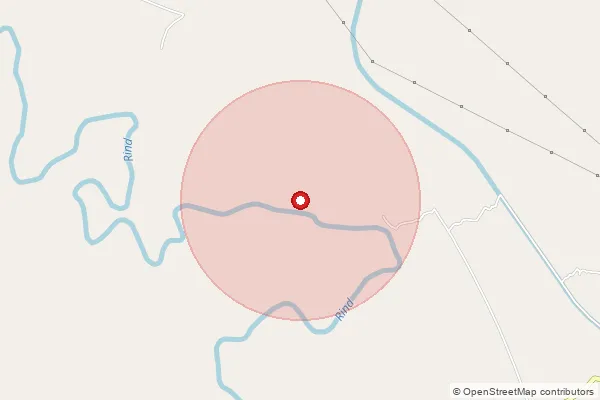 Map showing approximate area covered by Pincode 206248 — Sahar So Auraiya, Auraiya