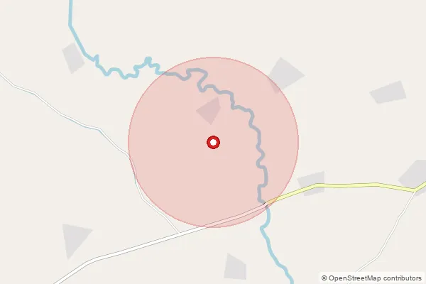 Map showing approximate area covered by Pincode 207249 — Barahpur Bo, Etah