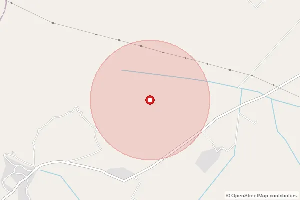 Map showing approximate area covered by Pincode 209720 — Asaltabad Bo, Kannauj