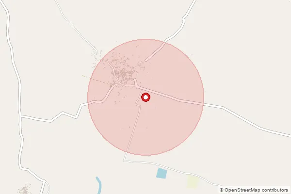 Map showing approximate area covered by Pincode 212622 — Manda Sarai Bo, Fatehpur