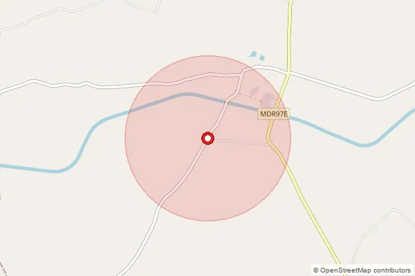 Map showing approximate area covered by Pincode 223224 — Chitara Mahamud Pur Bo, Azamgarh