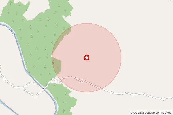 Map showing approximate area covered by Pincode 224118 — Bihara Bo, Ayodhya