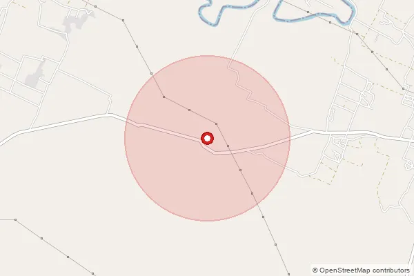 Map showing approximate area covered by Pincode 224195 — Ghuritikar Bo, Ayodhya