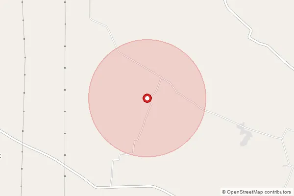 Map showing approximate area covered by Pincode 224206 — Basantpur Bo, Ambedkar Nagar