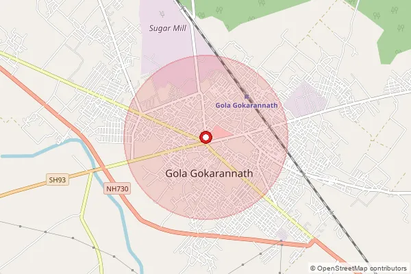 Map showing approximate area covered by Pincode 224231 — Jaitoopur Bo, Ambedkar Nagar