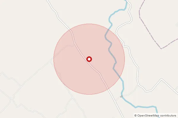 Map showing approximate area covered by Pincode 225303 — Mohammad Pur Khaley So, Barabanki
