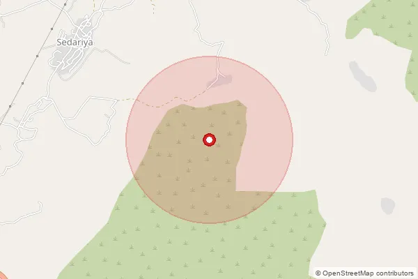 Map showing approximate area covered by Pincode 229123 — Majhigawan Bo, Rae Bareli