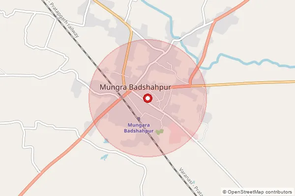 Map showing approximate area covered by Pincode 230137 — Kataiya Bo, Pratapgarh