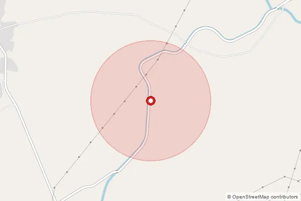 Map showing approximate area covered by Pincode 230301 — Amapur Berra Bo, Pratapgarh