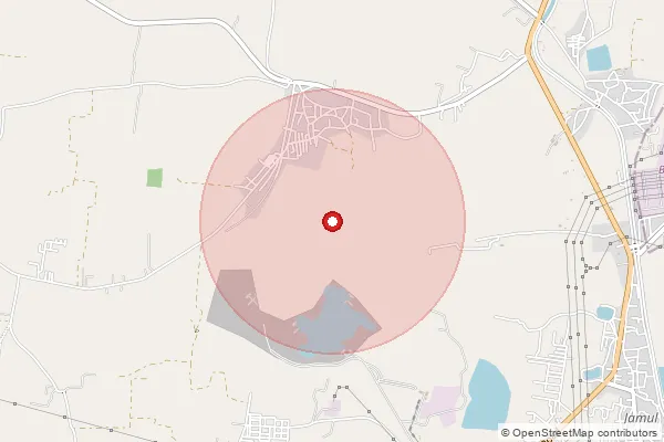 Map showing approximate area covered by Pincode 230403 — Sadar Bazar Bo, Pratapgarh