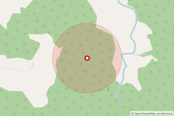 Map showing approximate area covered by Pincode 231311 — Chunar Cement Factory So, Mirzapur