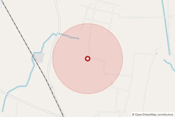 Map showing approximate area covered by Pincode 232336 — Dharhni So, Ghazipur