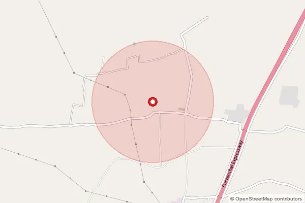 Map showing approximate area covered by Pincode 233310 — Malikpura So, Ghazipur