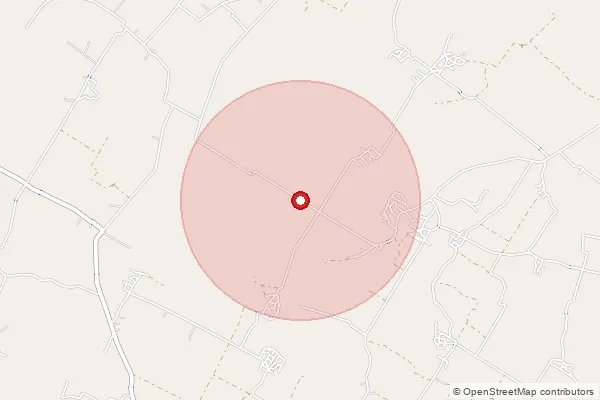 Map showing approximate area covered by Pincode 241001 — Hardoi Ho, Hardoi