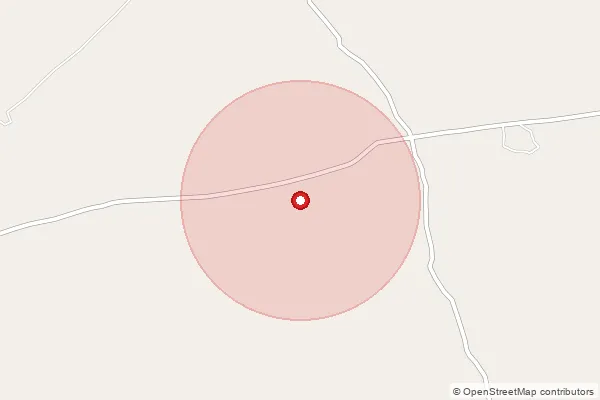 Map showing approximate area covered by Pincode 241303 — Babatmau Bo, Hardoi