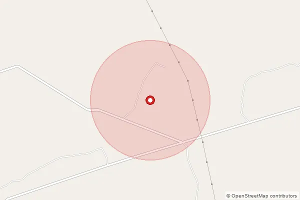 Map showing approximate area covered by Pincode 241305 — Subhan Khera Bo, Hardoi