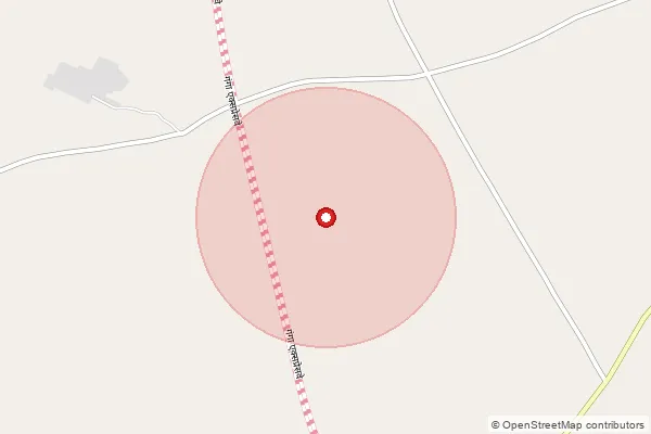 Map showing approximate area covered by Pincode 241401 — Naseoli Gopal Bo, Hardoi