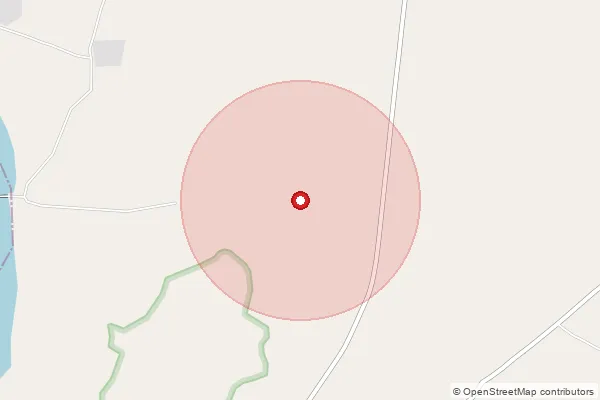 Map showing approximate area covered by Pincode 241403 — Kuchila Bo, Hardoi